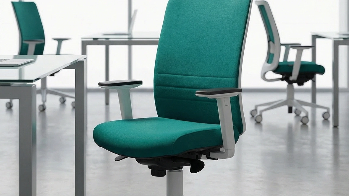 Seduta operativa Bursa Evo Imbottita Advanced Swivel Chair di Vaghi