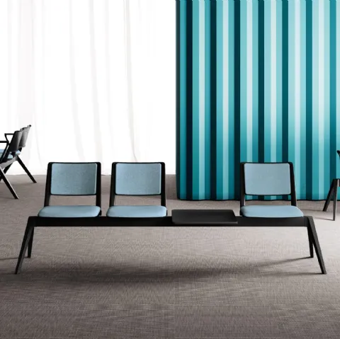 Seduta attesa F01 Bench di Las Mobili