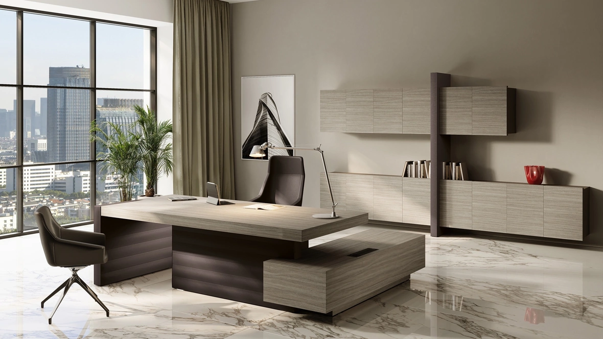 Scrivania direzionale Jera di Las Mobili