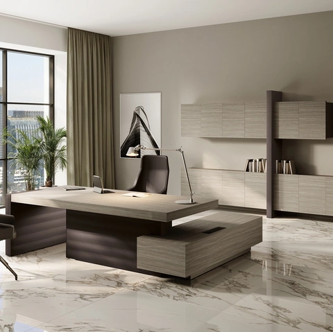 Scrivania direzionale Jera di Las Mobili