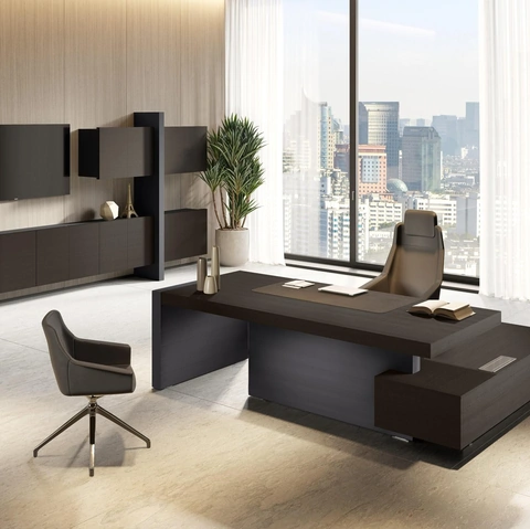 Scrivania direzionale Jera di Las Mobili