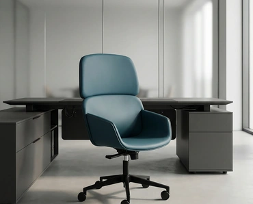 Poltrona direzionale Libera Soft Executive Armchair di Vaghi