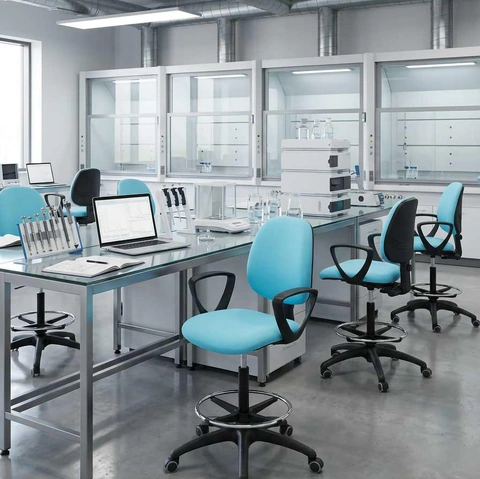 Seduta operativa Lybra Standard Swivel Chair di Vaghi