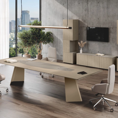 Scrivania direzionale Monolith di Las Mobili