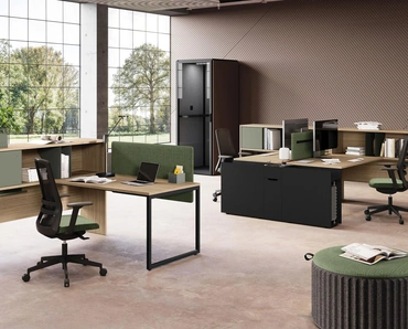 Scrivania operativa Sigma di Las Mobili