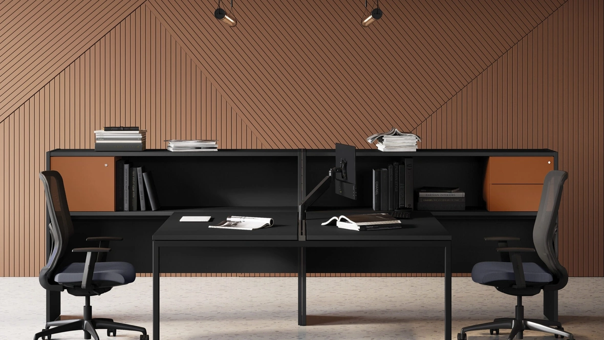 Scrivania operativa Sigma di Las Mobili